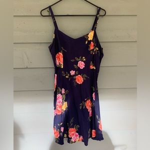 Blue Floral Old Navy Dress